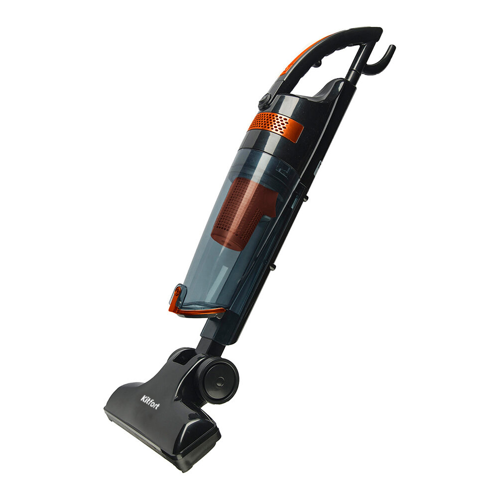 Вертикальный пылесос Kitfort КТ-525-1, оранжевый — фото 1