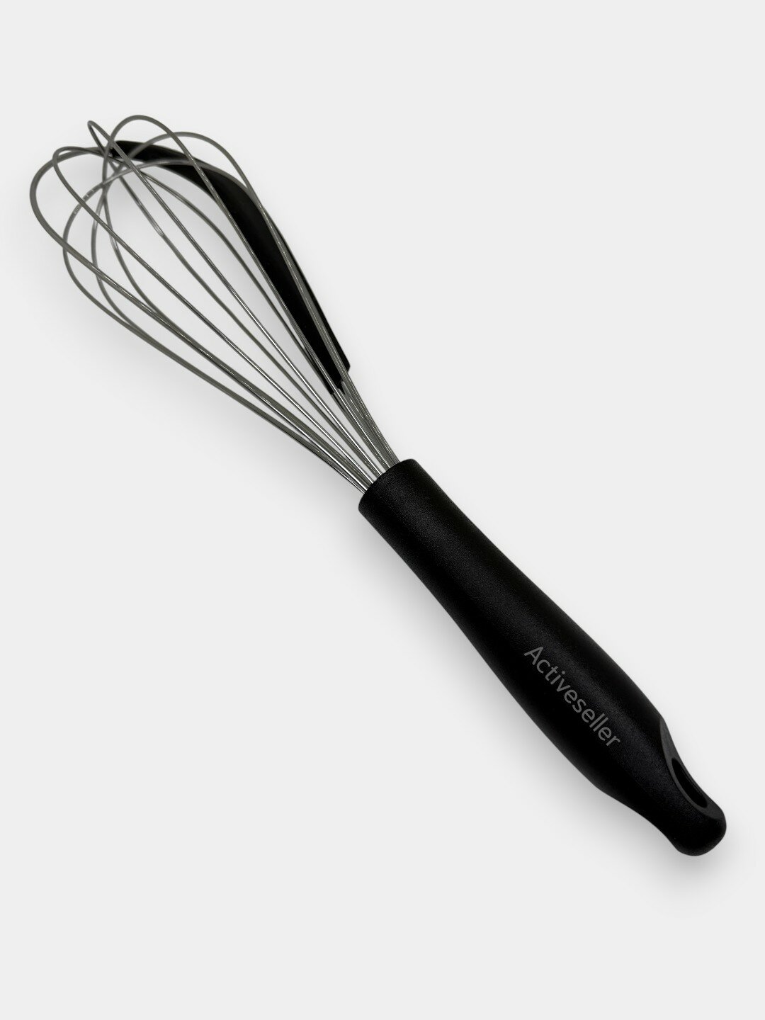 Венчики из нержавеющей стали с пластиковыми элементами, 28-33 см — фото 1