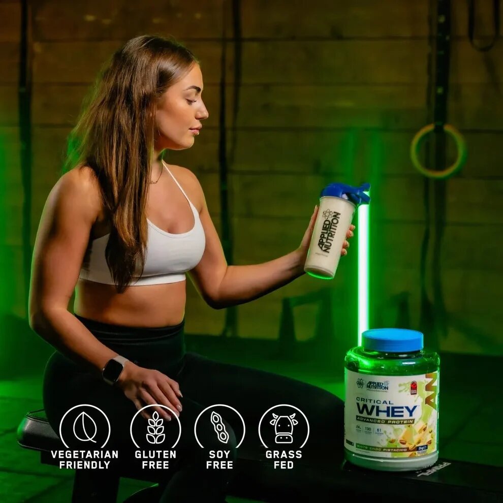Applied Nutrition Whey Protein Caramel Latte 2 кг – Сывороточный протеин для роста мышц и восстановления — фото 1