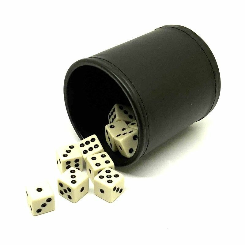 Стакан для кубиков Черный матовый — фото 1