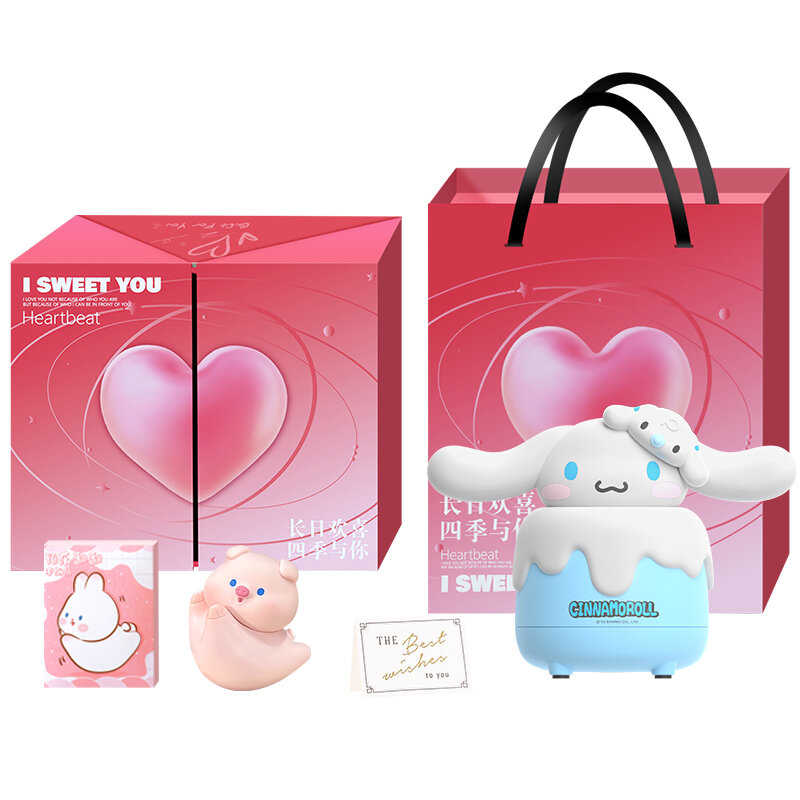 Беспроводные колонки унисекс Sanrio Kuromi 6260015, PPYX [Big Eared Dog] LOVE Gift Box Set