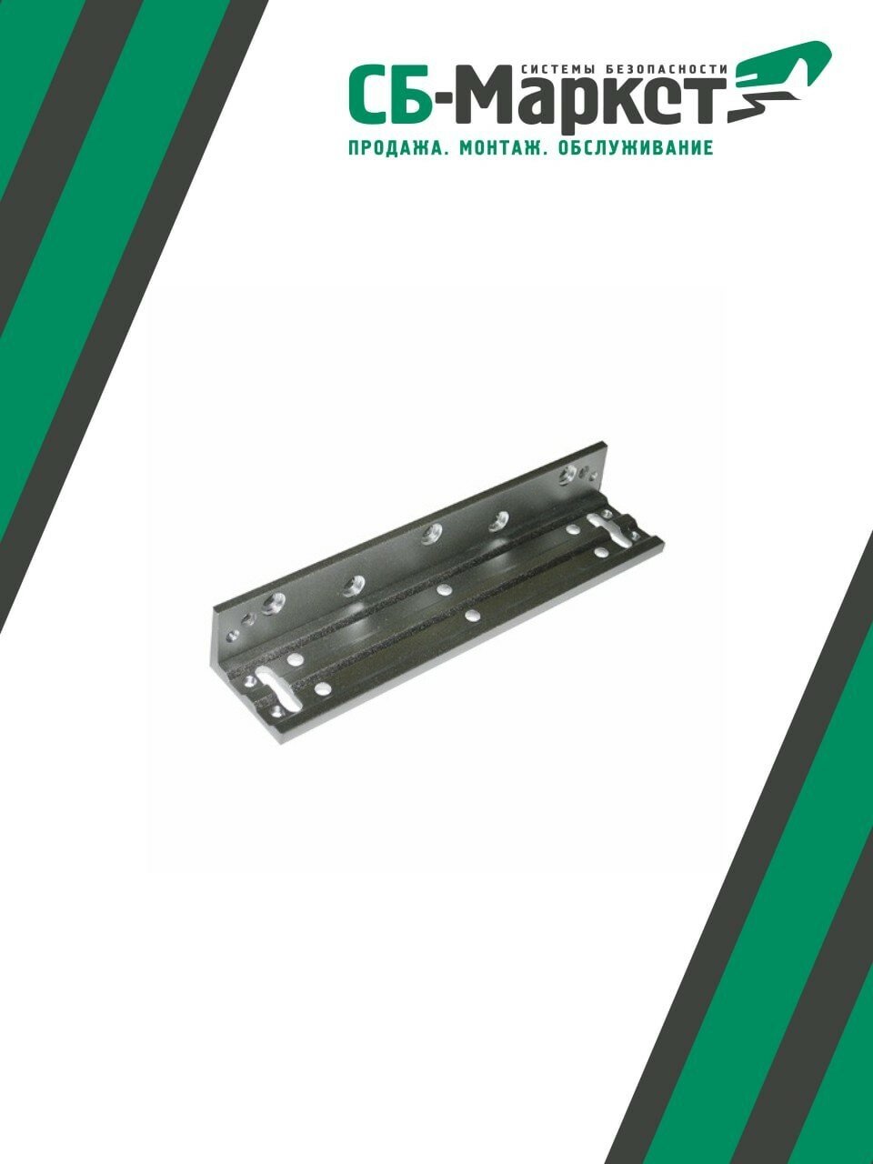 LM-180A AccordTec Уголок L-образный для установки электромагнитных замков серии ML-180A