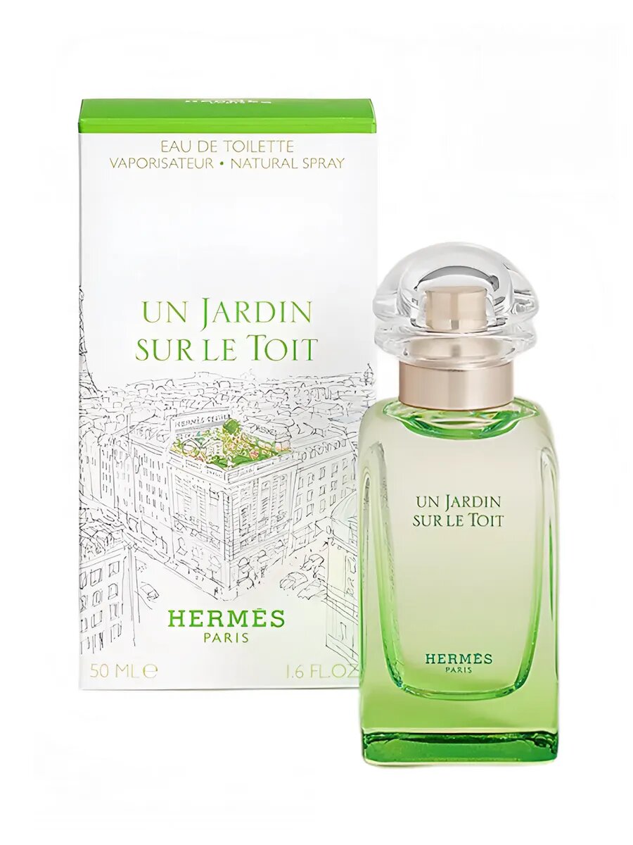 Hermes UN JARDIN SUR LE TOIT (L) 50 мл Туалетная вода оригинал