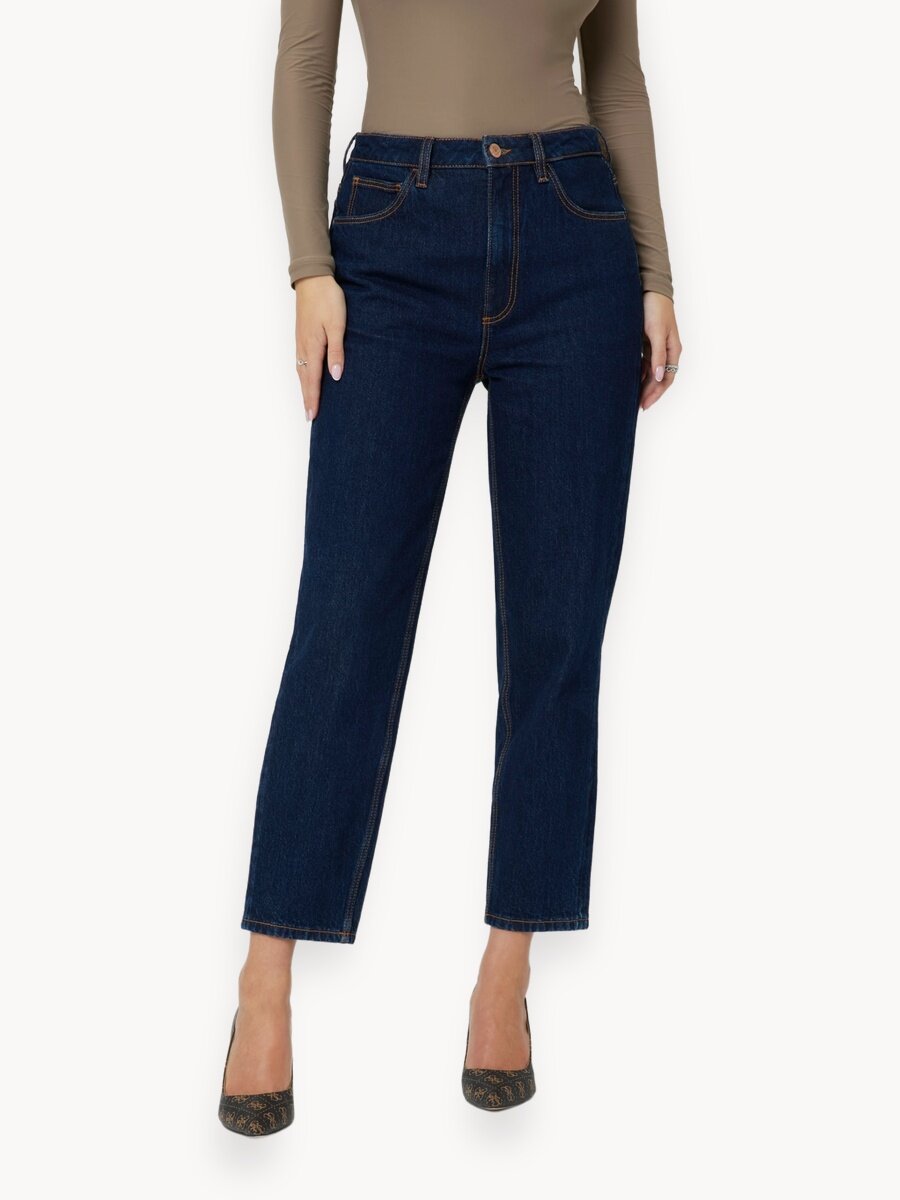 Джинсы мом GUESS Donna, размер 27/29 JEAN, синий