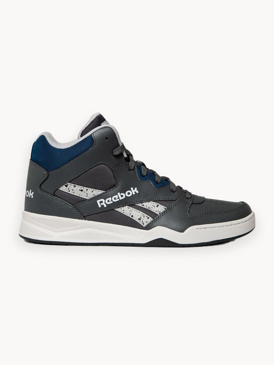 Кеды Reebok Royal BB4500 Hi2, размер 8 US, серый/серый/голубой