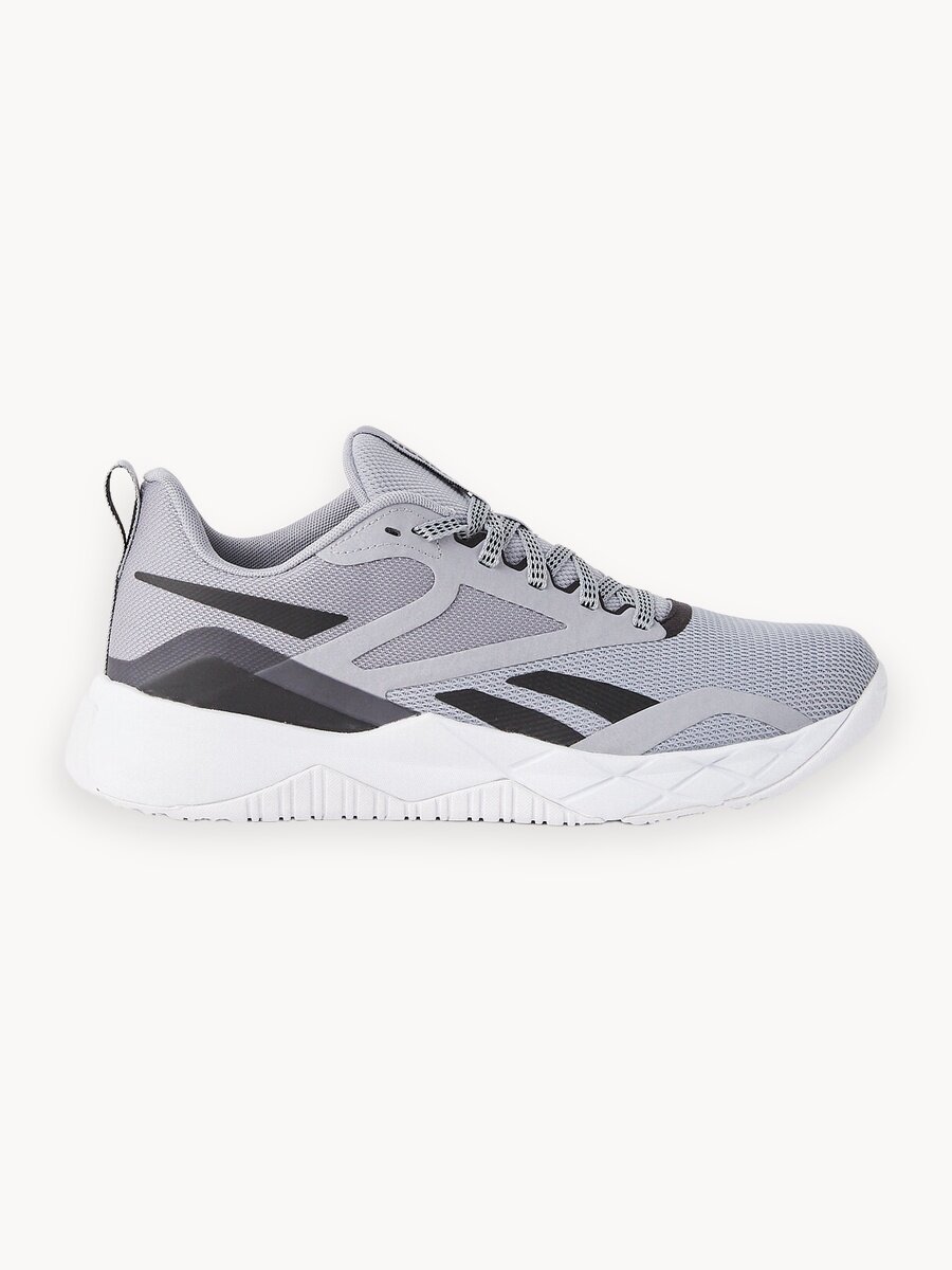 Кроссовки Reebok NFX Trainer, размер 9.5 US, серый/белый/черный