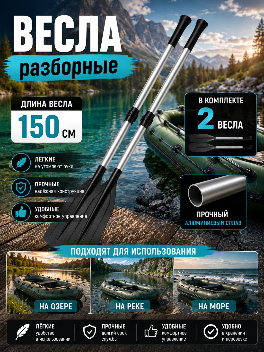 Весло, 150 см