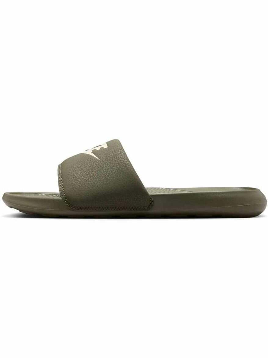 Шлёпанцы NIKE VICTORY ONE SLIDES, размер 9 US, зеленый/белый