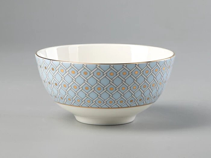 Салатник Азур 2, форма Восточная, Императорский фарфоровый завод, 113 мм — фото 1