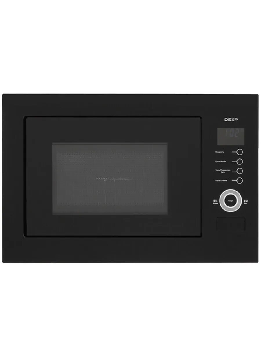 Микроволновая печь DEXP W601BB встраиваемая 25 л, 900 Вт, черный