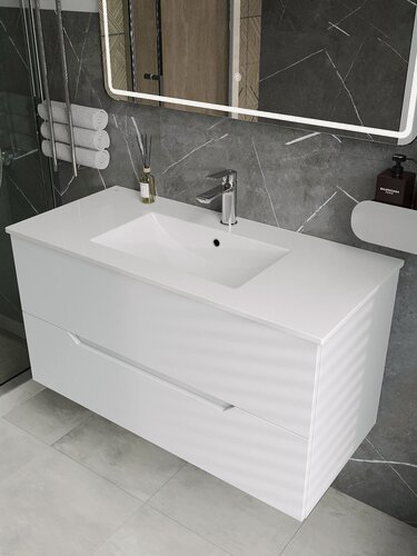 Изображение товара Раковина встраиваемая санфарфор Agger ASF111000, белый глянец