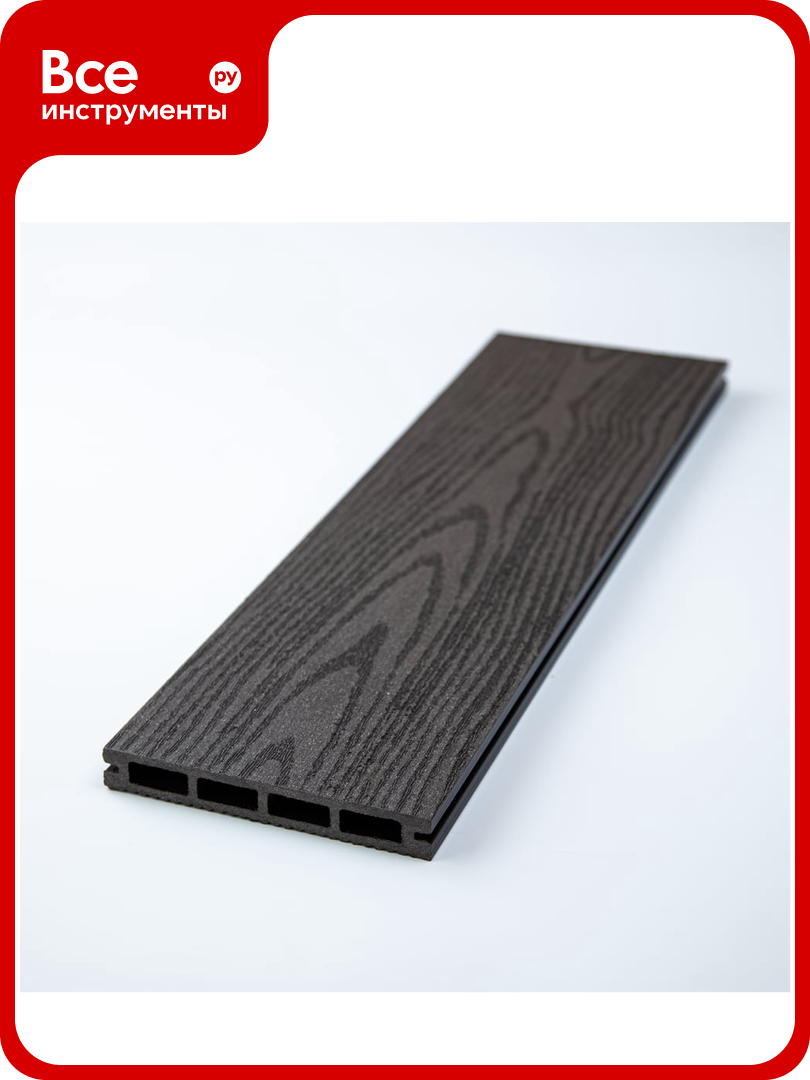 Террасная доска Экодекинг Техно 4 м венге 4687202238064