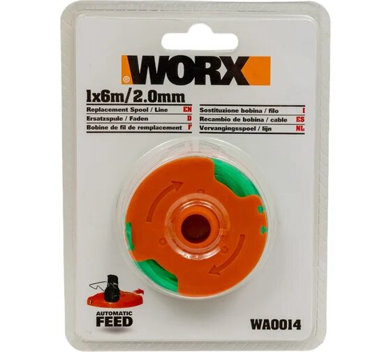 Шпули для триммера WORX WA0014 WG168 WG184 WG190 WG191