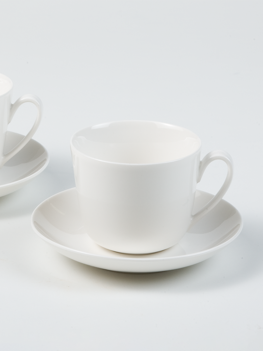 Блюдце фарфоровое 14 см, Twist White, Villeroy & Boch, Премиум-Фарфор — фото 1