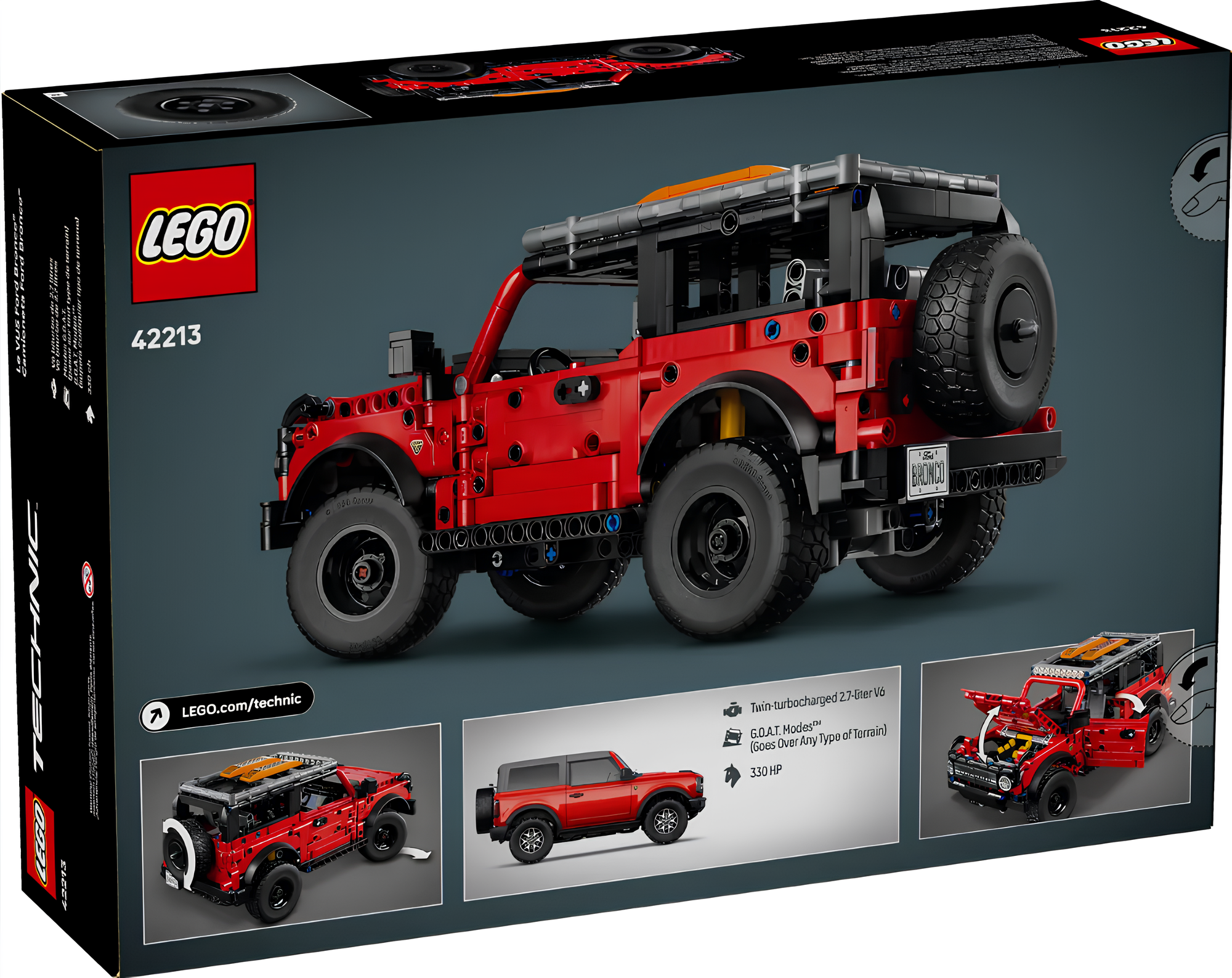 Конструктор LEGO Technic 42213 Внедорожник Ford Bronco — фото 1
