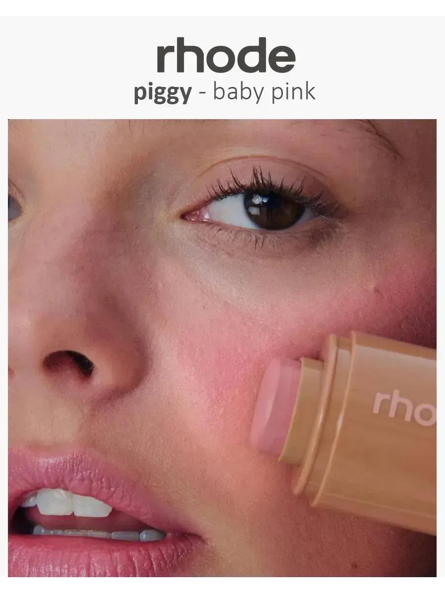 Румяна RHODE PIGGY, кремовые, многофункциональные, компактная упаковка — фото 1