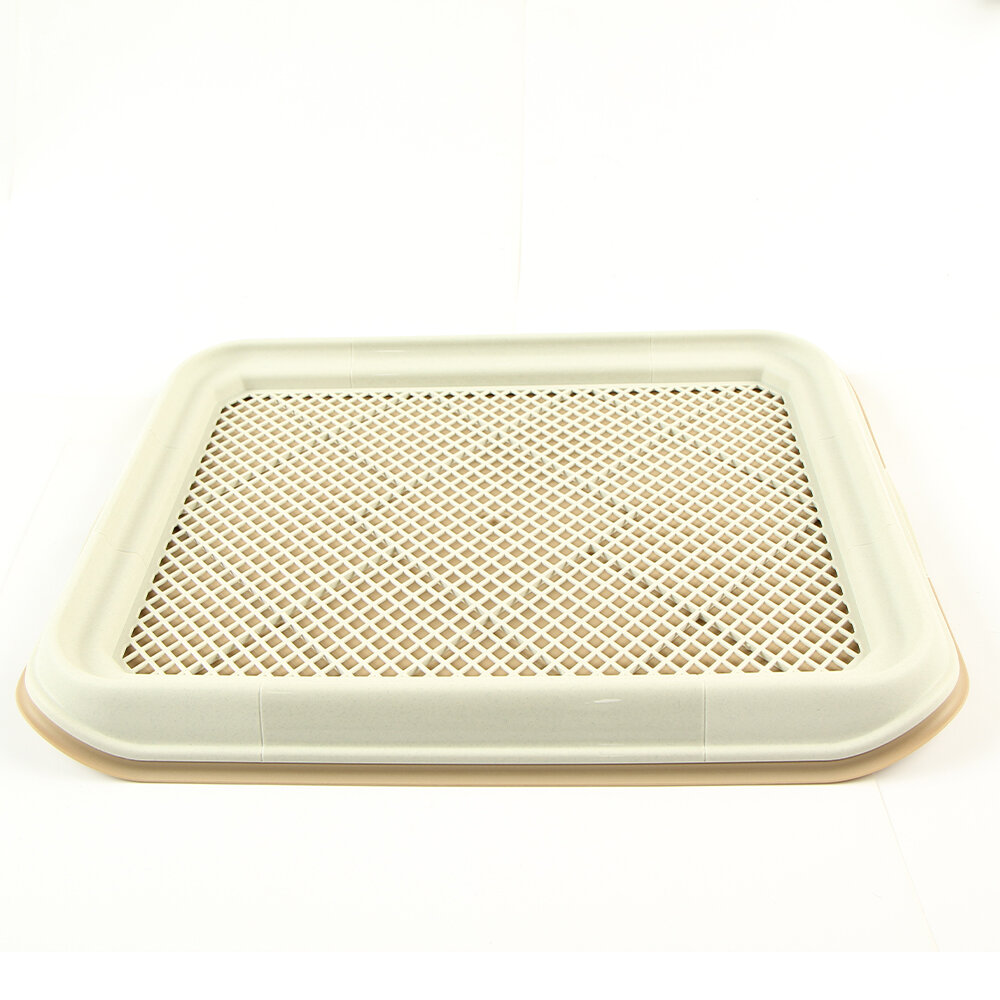 Изображение Лоток для собак мелких пород Catidea 50х37х6 см под пеленку бежевый