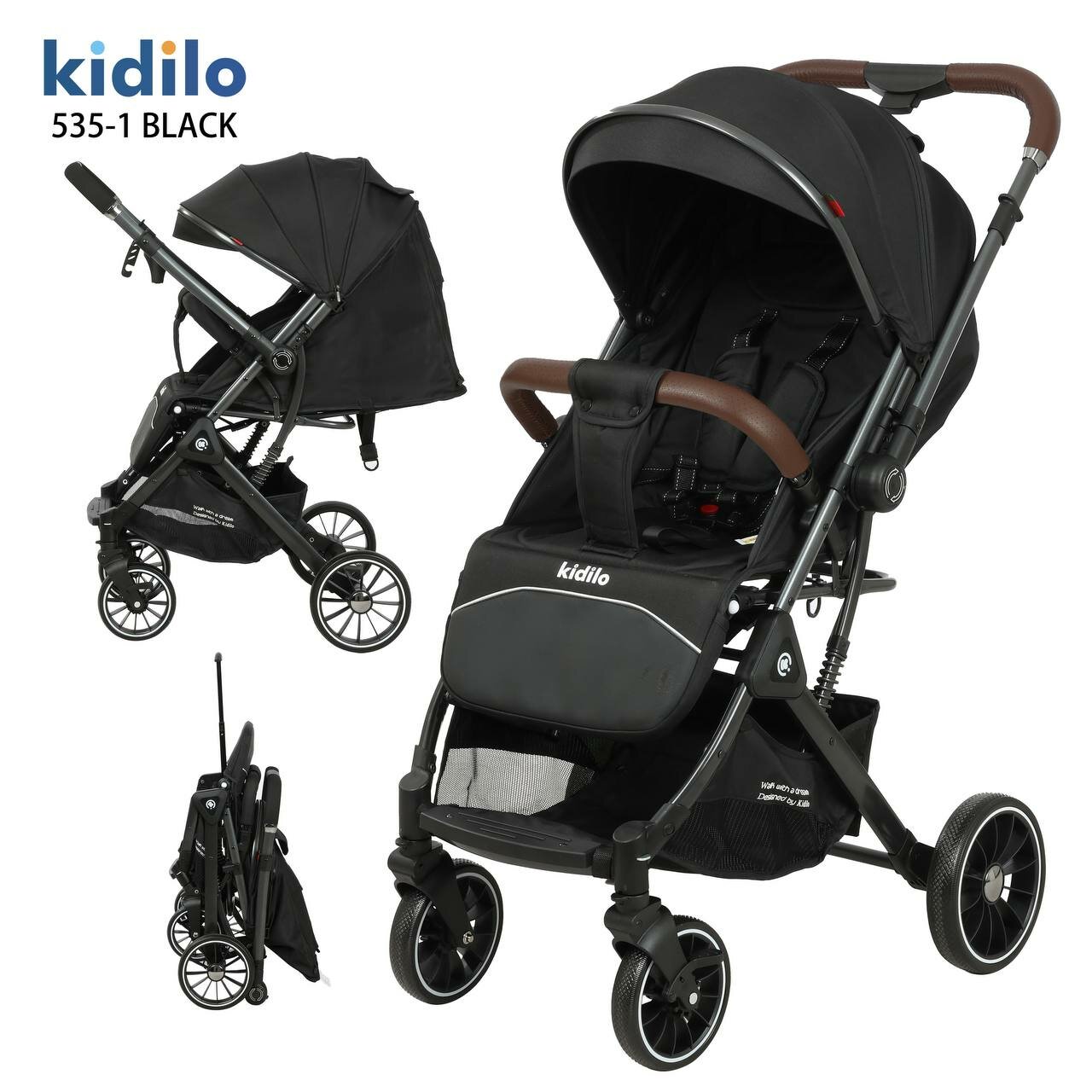 Коляска Kidilo 535-1 (pro)