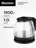 Компактный Чайник Blackton Bt KT1802G Черный / Стеклянный / 1 л 1...