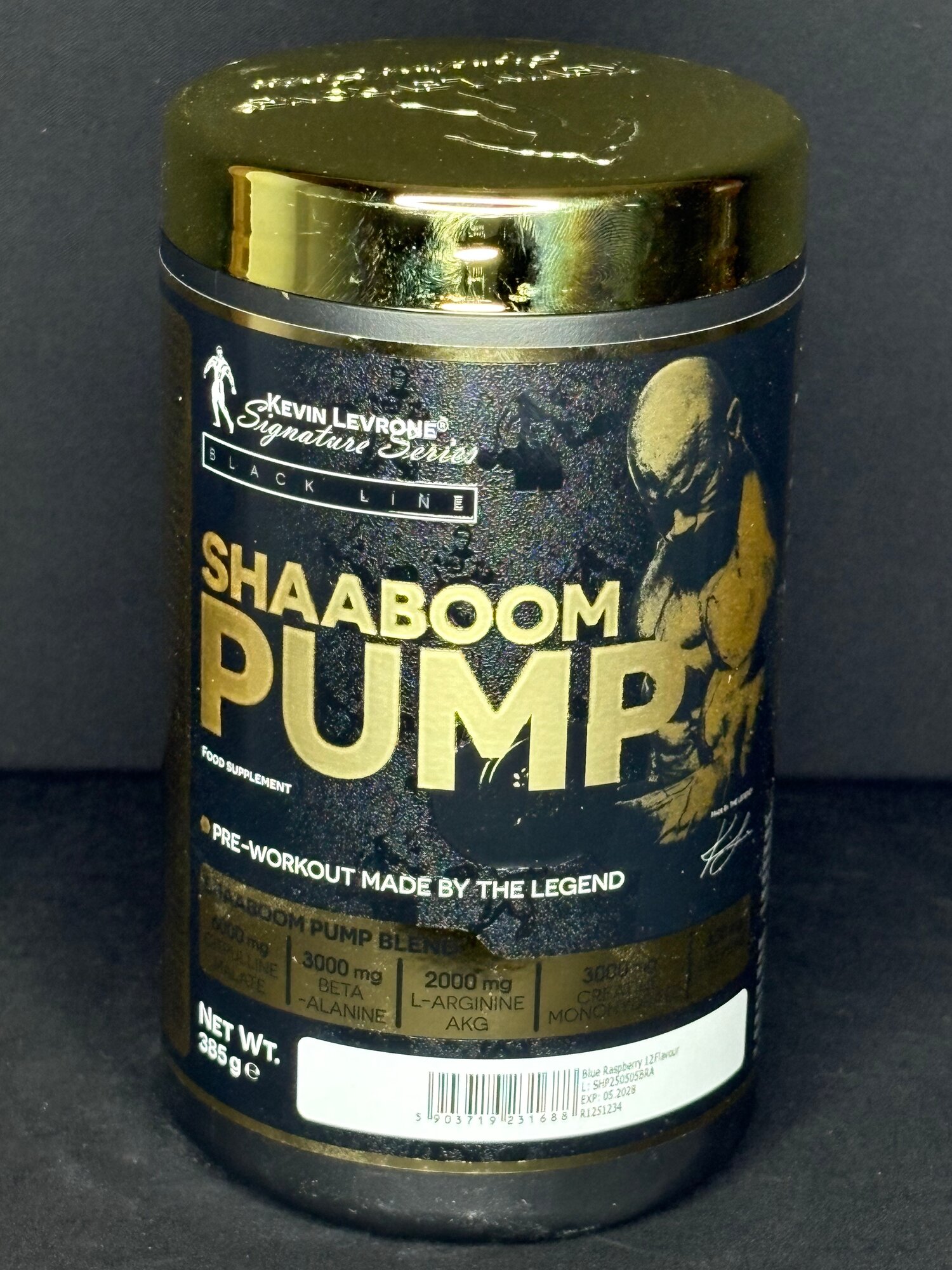 Предтренировочный комплекс Kevin Levrone "Shaboom Pump", порошок, 385г, 44 порции