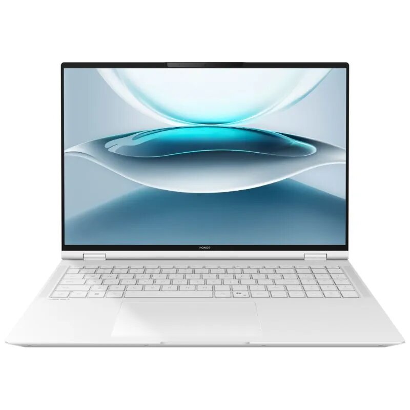 16" Ноутбук Honor MagicBook Pro 16, 3072x1920 165Гц, Intel Core Ultra9-285H (4.8 ГГц), RAM 32 ГБ, SSD 2048 ГБ, NVIDIA GeForce RTX 5070 (8 ГБ), Windows 11 Pro + MS Office Pro, белый, русская клавиатура