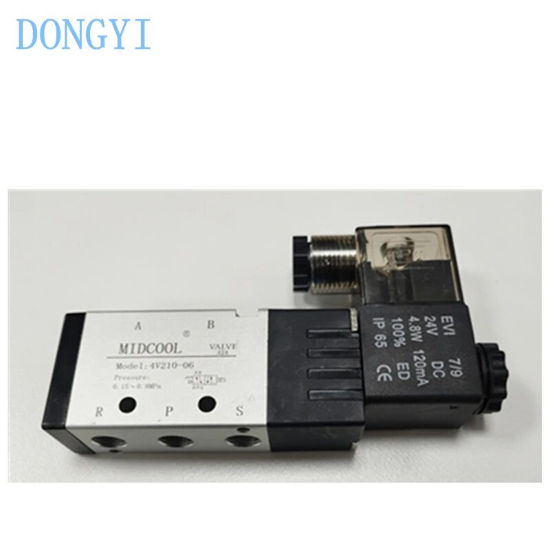 Электромагнитный клапан 4V310 4V310-08 4V310-10 4V320-08 4V320-10 4V330C-08 4V330P-08 4V330E-08 4V330C-10 DC24V DC12V AC220V AC110V AC24V DC24V 4V310-10