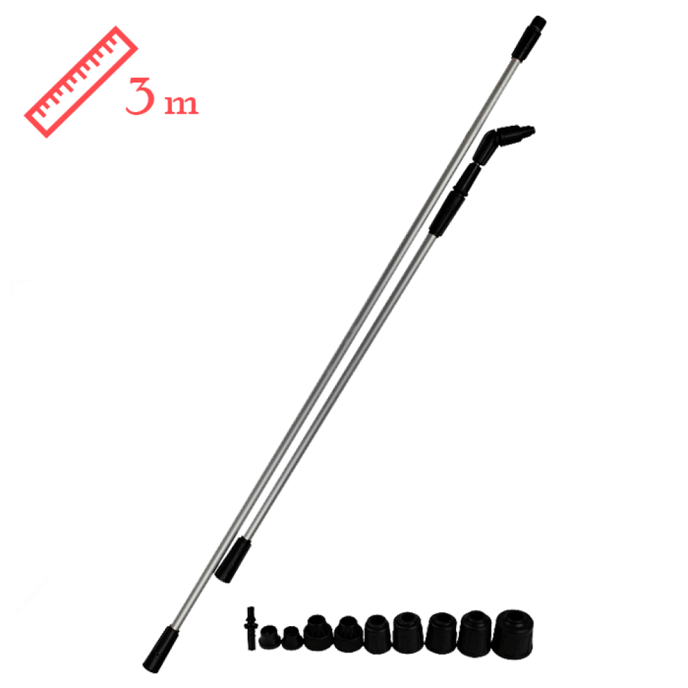 Штанга Умница Насадка удлинитель  Умница  УБ 3 м  для опрыскивателя белый