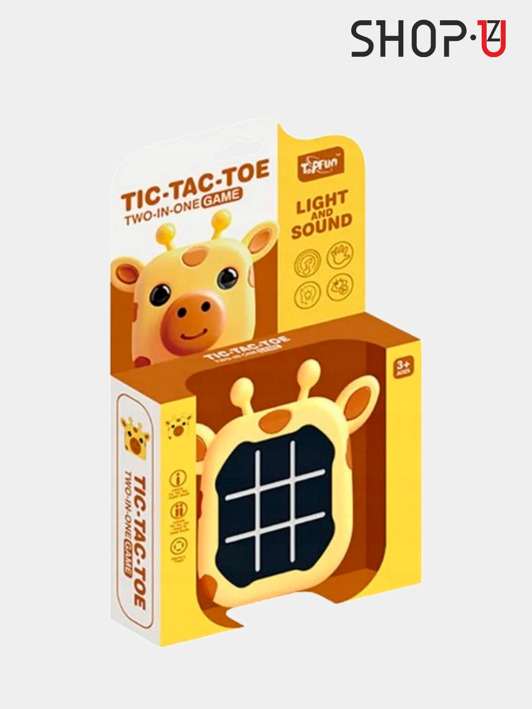 Развивающая настольная игра "Крестики нолики" / TIC-TAC-TOE - классическое веселое развлечение
