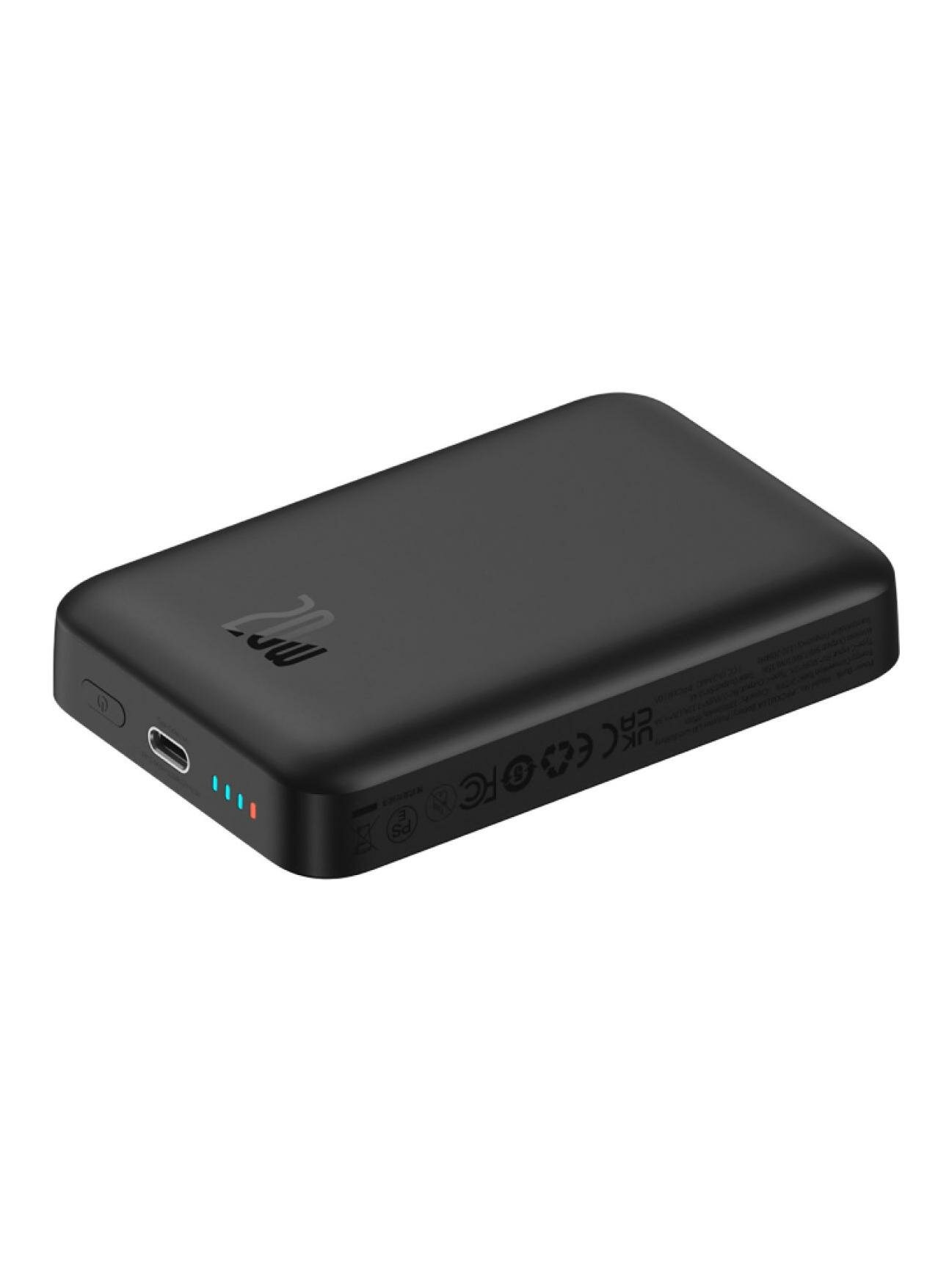 Внешний аккумулятор MagSafe Baseus Magnetic Mini Air 10000 мАч Cluster Black
