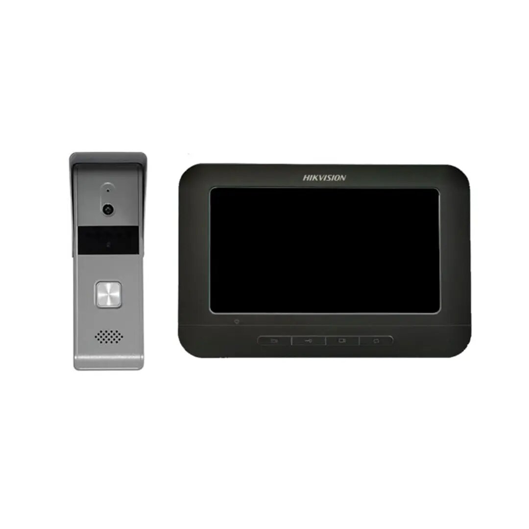 Комплект видеодомофона "Hikvision DS-KIS-205T", камера 2MP, Full HD