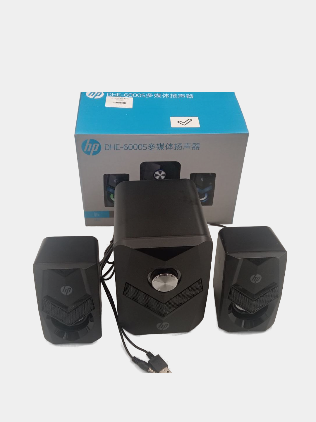 DHE-6000S HP kalonkasi, rgb postefkasi HP DHE-6000S – Колонки с RGB-подсветкой DHE-6000S HP kalonkasi, rgb postefkasi E-
