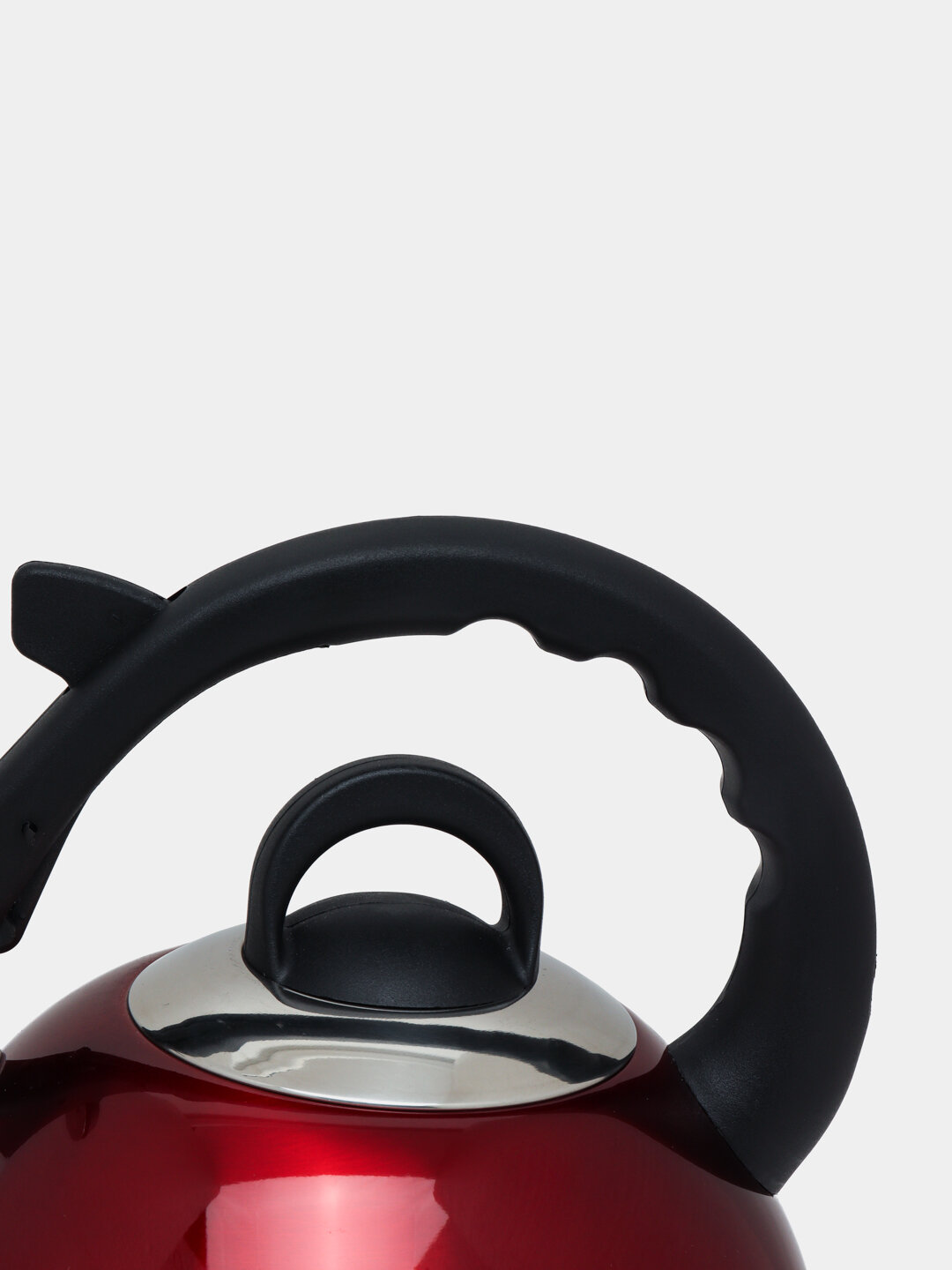 Металлический чайник со свистком для всех типов плит, 3 литра — фото 1