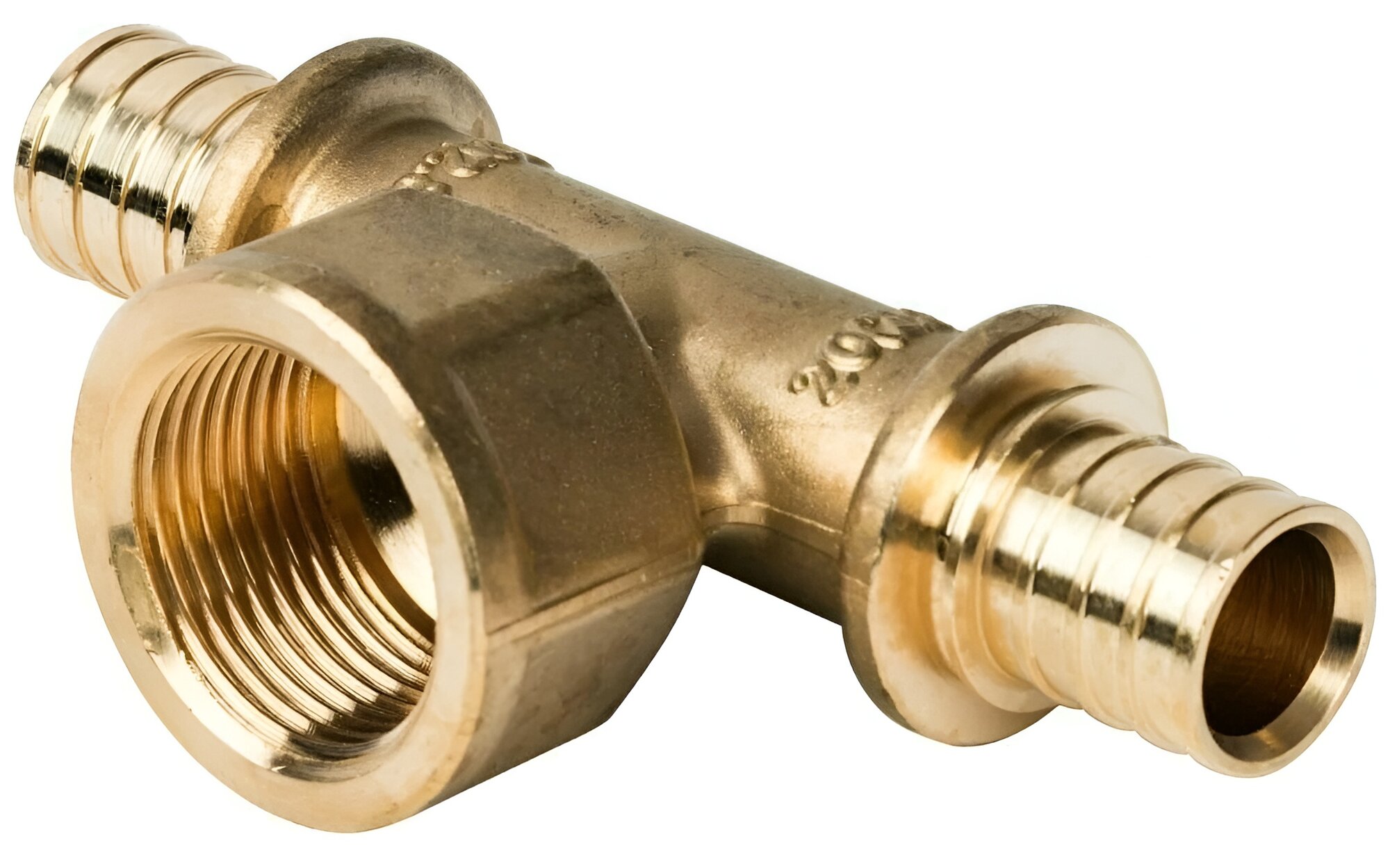 Тройник переходной Stout с внутренней резьбой 16 мм х Rp 1/2 (SFA-0028-001612)