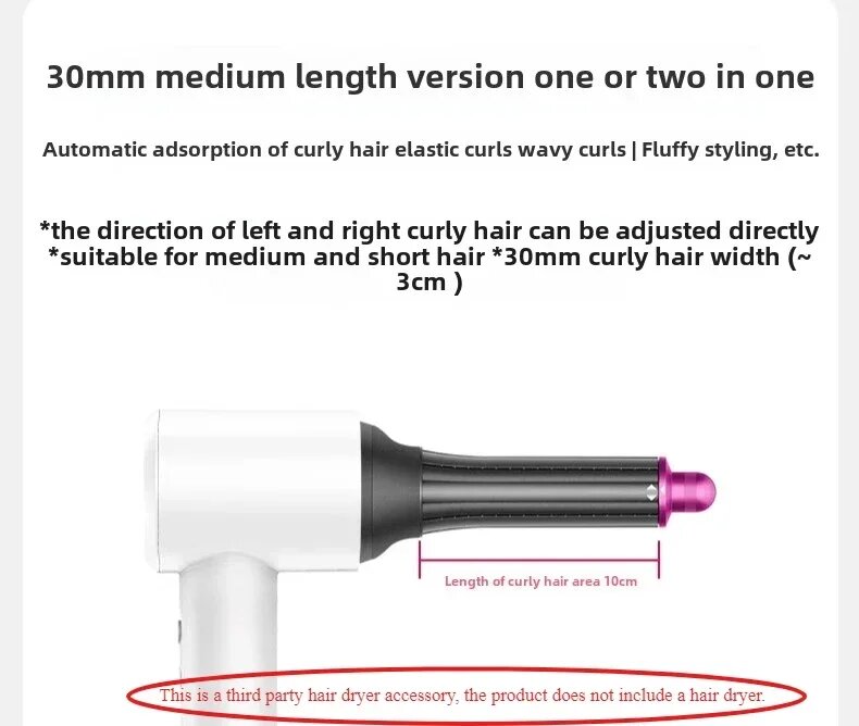 Укладочный утюг Xiaomi Mijia H501/H501SE с волнистой насадкой для завивки волос,