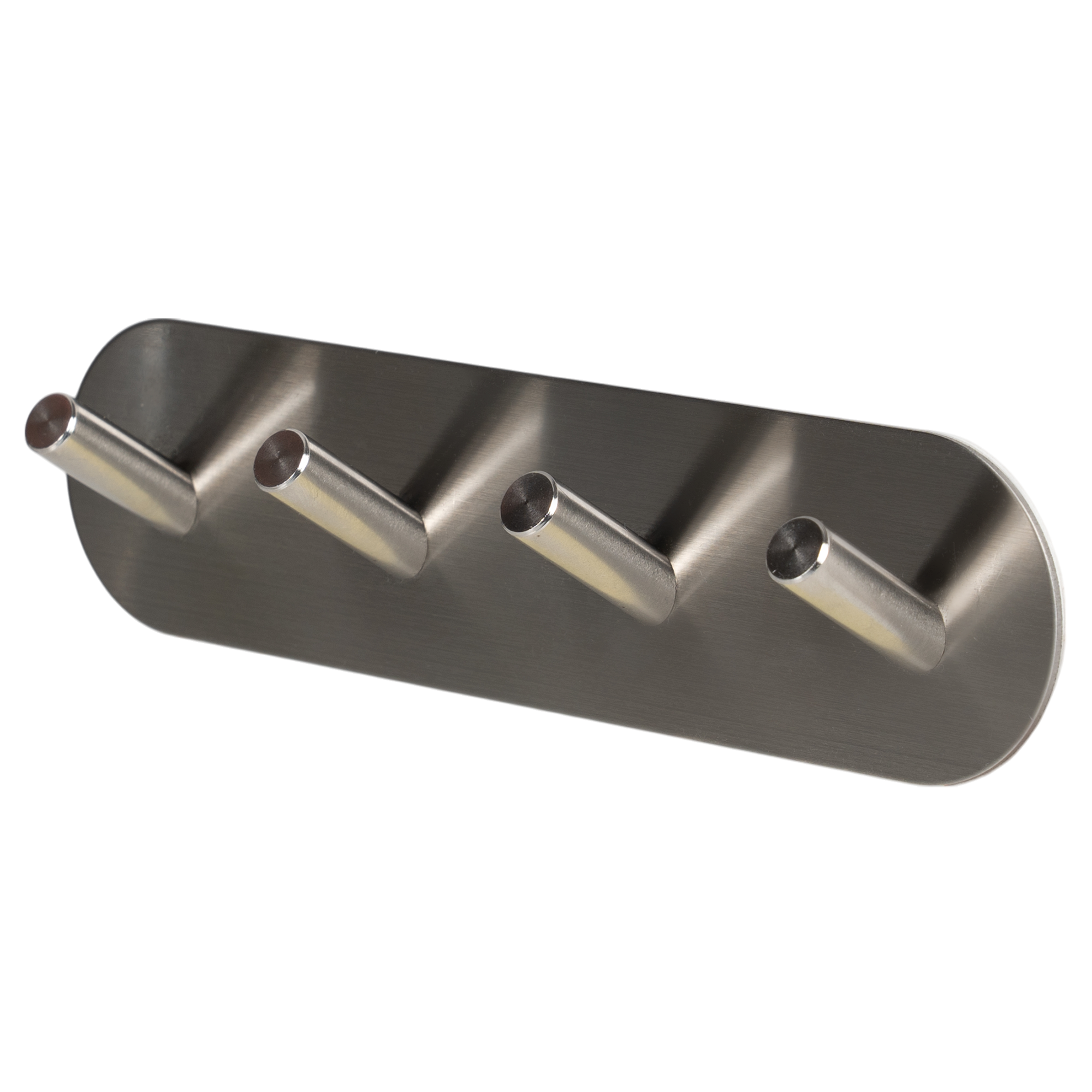 Крючок самоклеящийся Vidage Алис металлический четверной цвет сатин