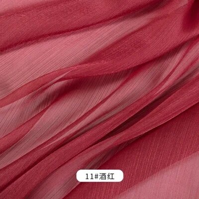 Шифоновая ткань для пошива 50x150 см 50x150cm(0.5 meters) Розовый
