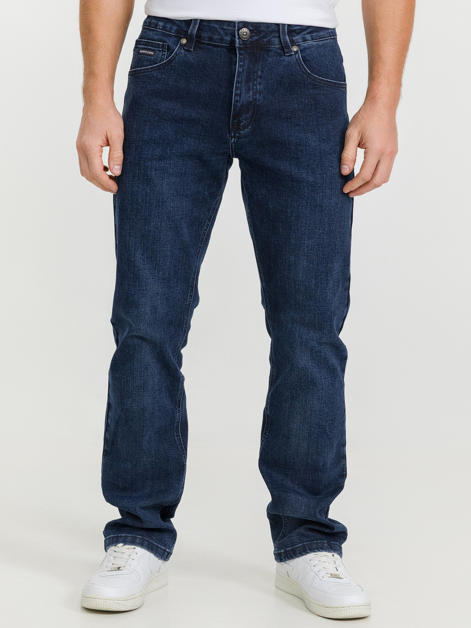 Джинсы классические GOD BARON, размер 33, темно-синий