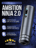 Беспроводная тату машинка Ambition Ninja 2.0