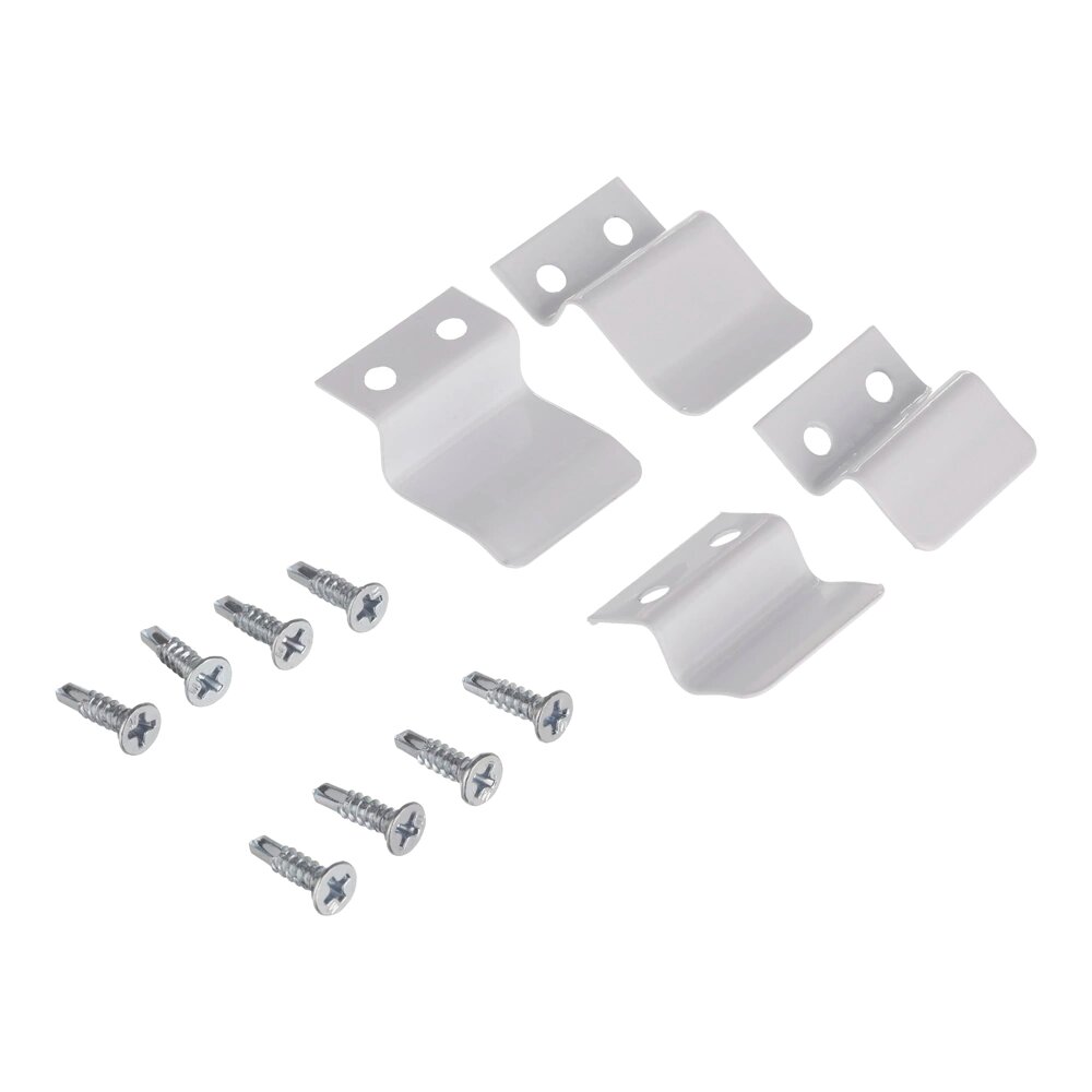 Крепление для москитной сетки 4 шт металл белое