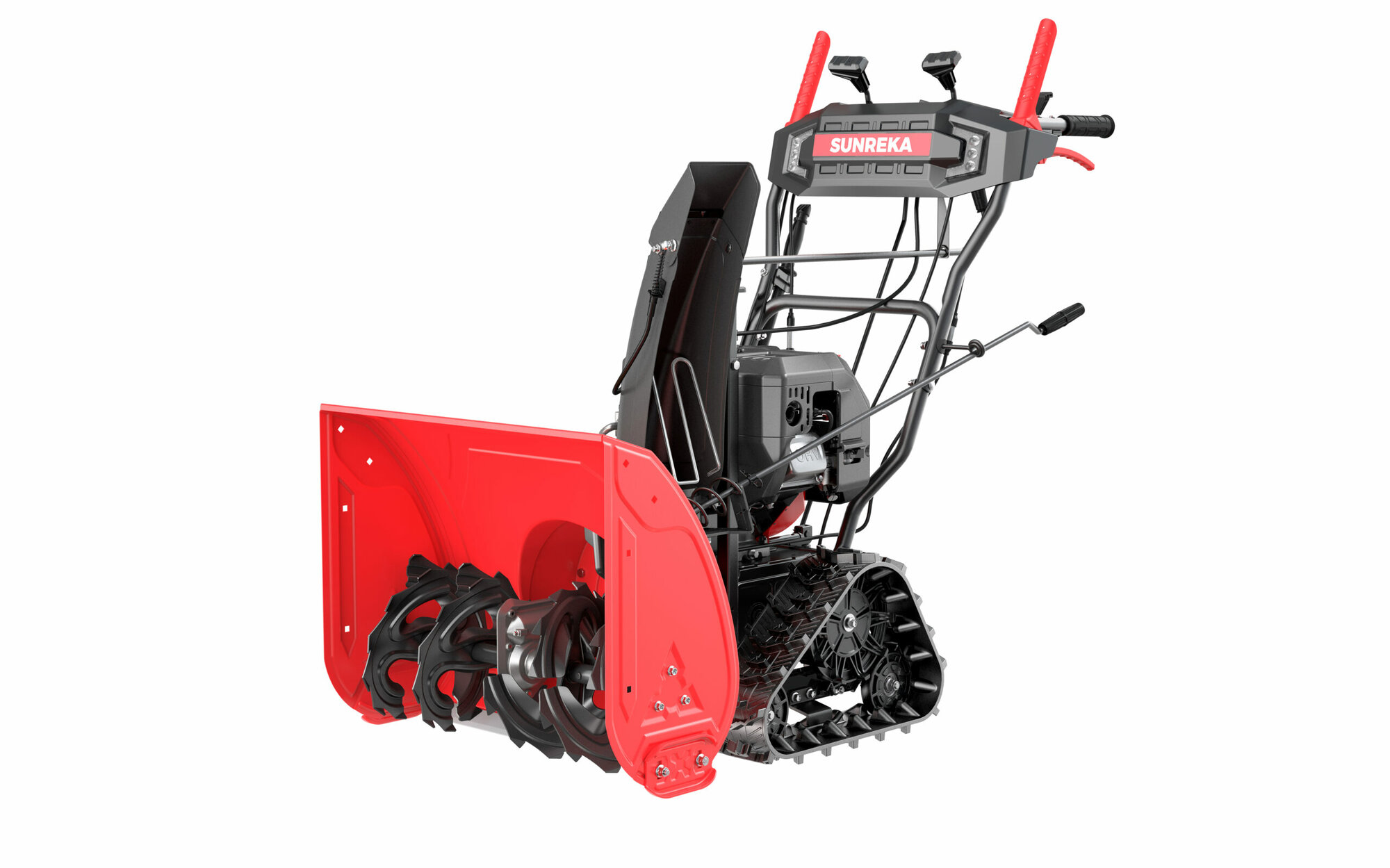 Снегоуборщик бензиновый SUNREKA GS617TL двигатель RATO 7 л. с 61х52 см 6 вперед / 2 назад LED-фара