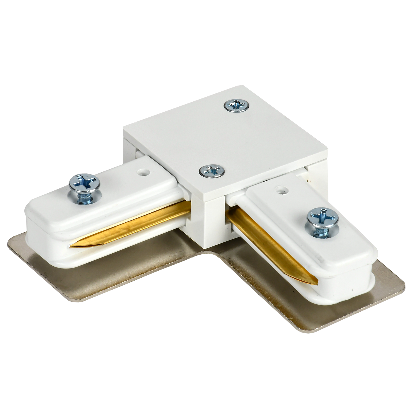 Соединитель L-образный внутренний для однофазного шинопровода белый IEK LT-SO0D-SLV-1-K01 (1 шт.)