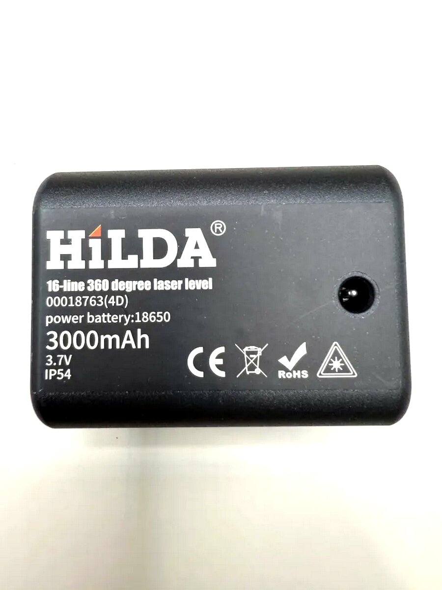Аккумулятор оригинальный Hilda 3000mAh с широким креплением для лазерного уровня