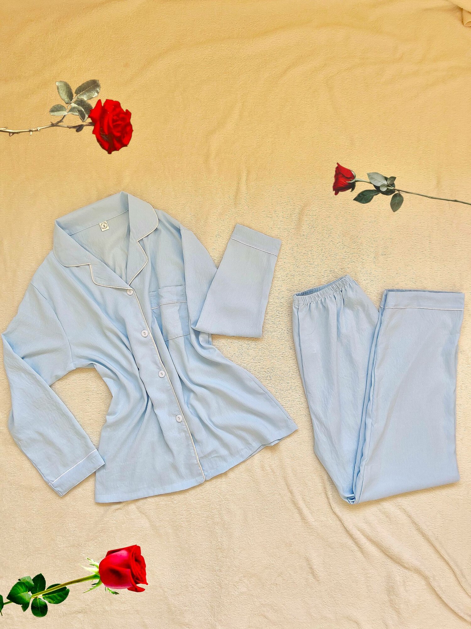 Сорочка  L XL, размер L, light blue — фото 1