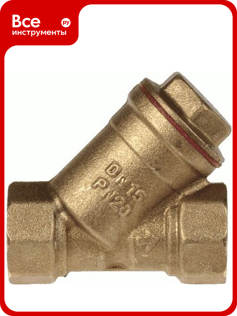 Косой фильтр Terma латунь  3 4  в в 33874 33102