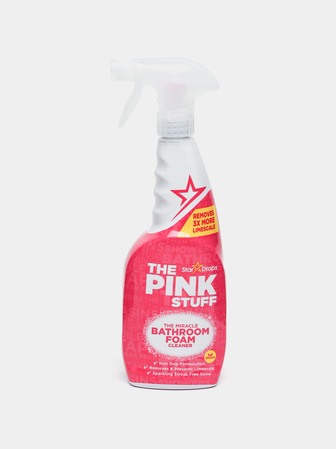 Пена для чистки ванн Pink Stuff, антибактериальная, концентрат, 750мл