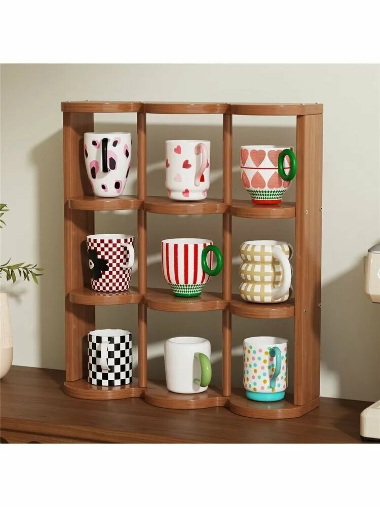 Этажерка 1 секц Дерево 7х13х50 см