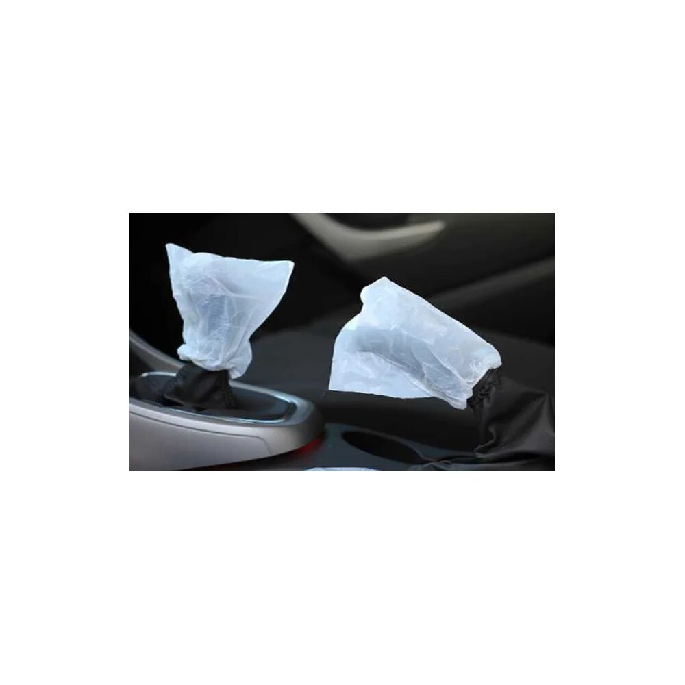 Pingo Чехлы универсальные на ручку КПП и ручного тормоза 13,5x14,5 см, бокс 500 шт 09948-1