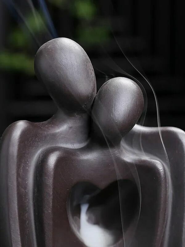 Подставка для благовоний стелющийся дым курильница "Семья" — фото 1