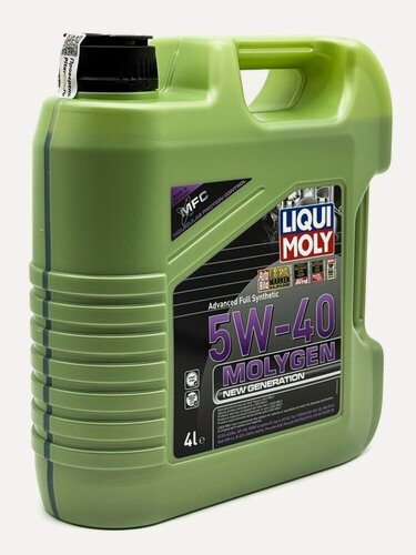 Изображение товара LIQUI MOLY Molygen New Generation 5w40 (4л) 9054