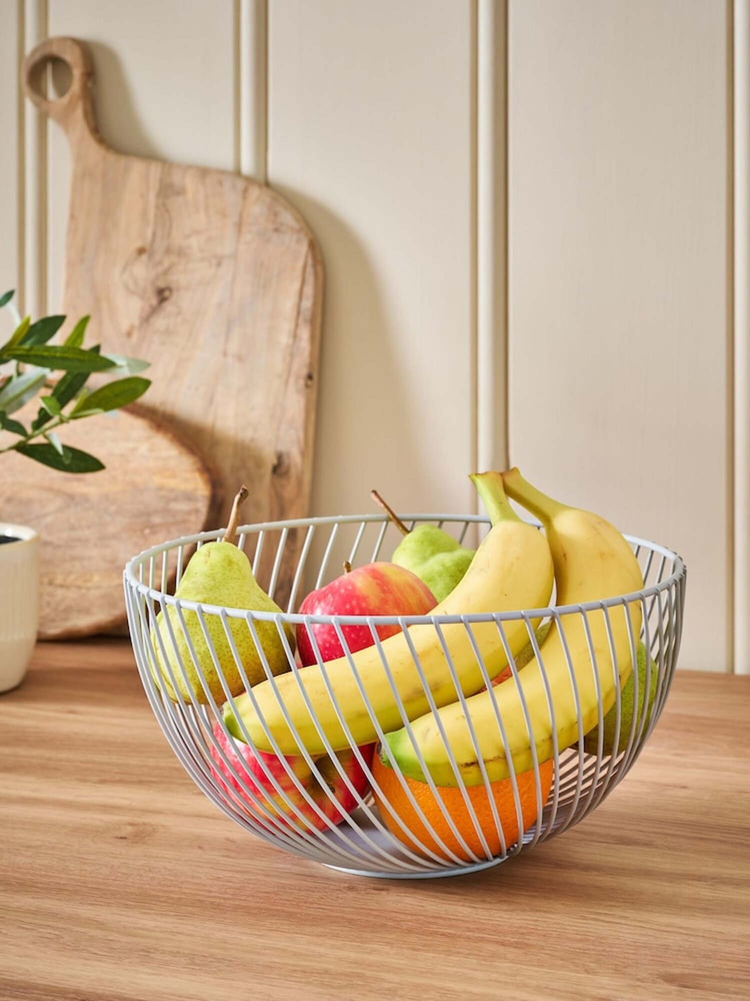 Фруктовая чаша Next Moderna Wire металл 13x245 см цвет серый